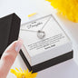 To My Daughter - One Thing - Forever Love Necklace