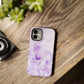 Elegant Lavender Phone Case, Artistic Tough Case, Unique Phone Cover, Stylish Protective Case, Gift for Her, Trendy Phone Accessory