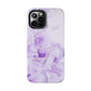Elegant Lavender Phone Case, Artistic Tough Case, Unique Phone Cover, Stylish Protective Case, Gift for Her, Trendy Phone Accessory