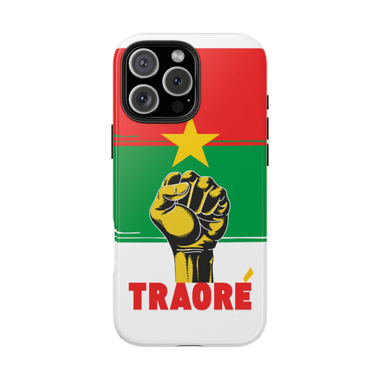 Burkina Faso Pride -  Tough Phone Case - Traoré Design for Activists
