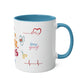 Nurse Hero Two-Tone Coffee Mugs, 11oz