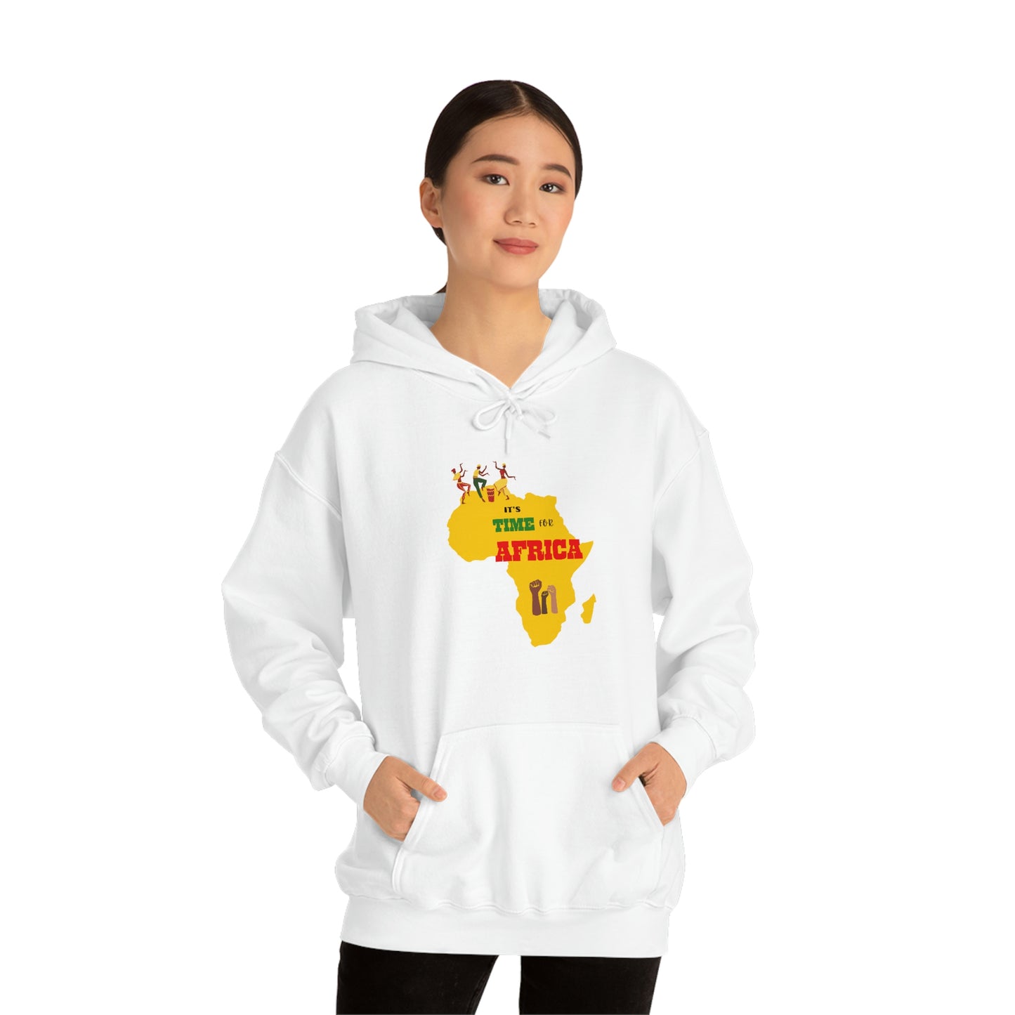 Time for Africa - Unisex Heavy Blend™ Hooded Sweatshirt