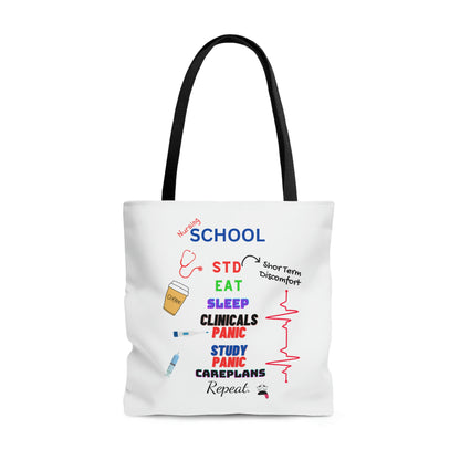 Nursing School Fun - Tote Bag