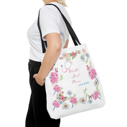 Nurse and Mom Tote Bag