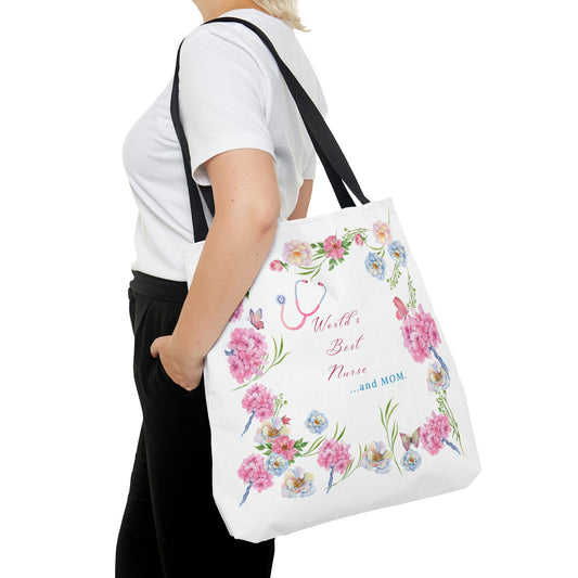 Nurse and Mom Tote Bag