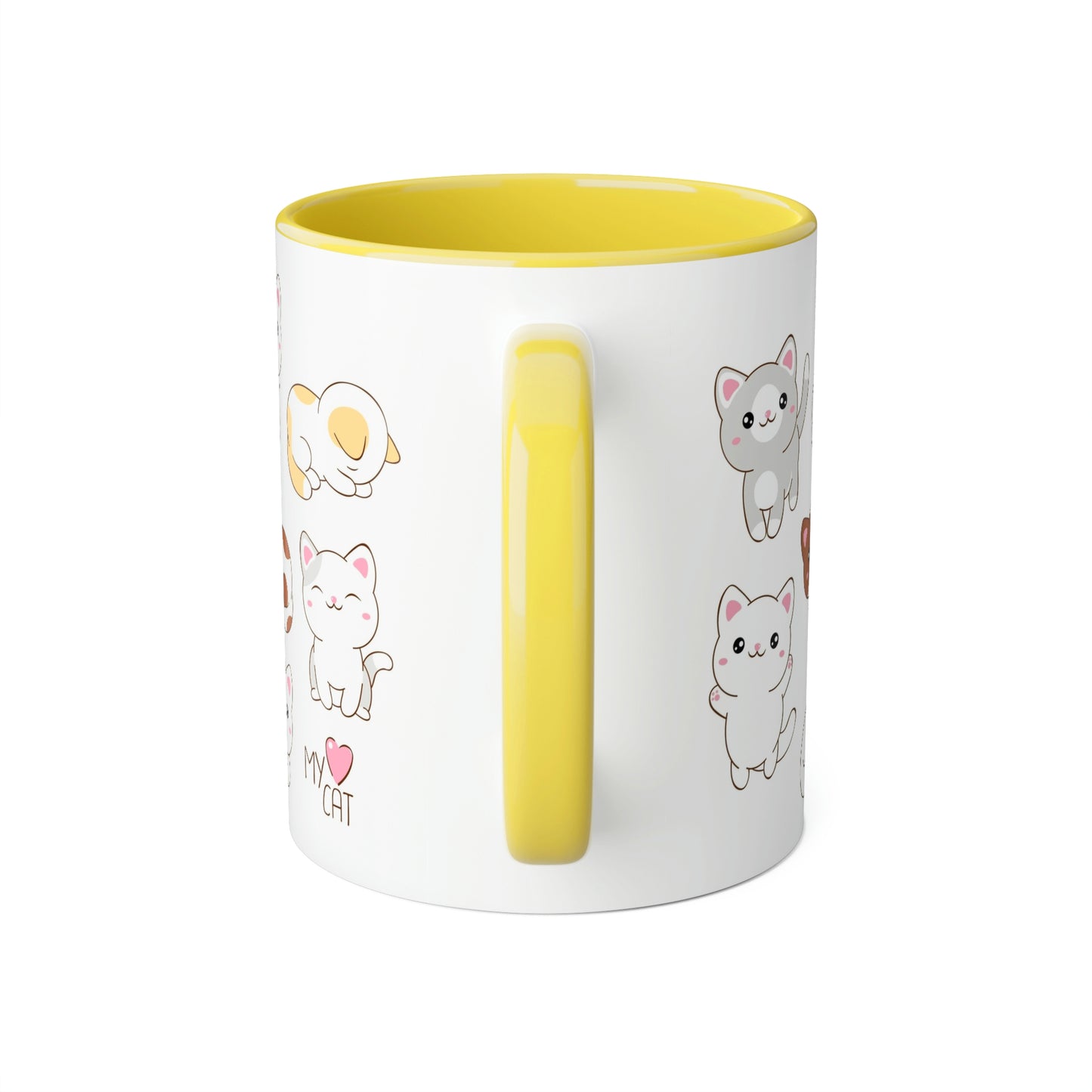 Love You Cats Accent Mugs, 11oz