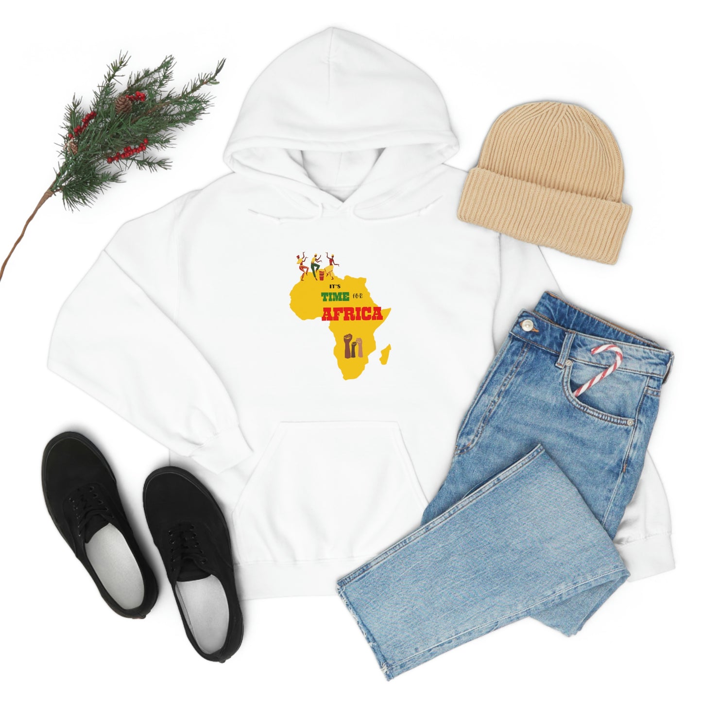 Time for Africa - Unisex Heavy Blend™ Hooded Sweatshirt