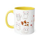 Love You Cats Accent Mugs, 11oz