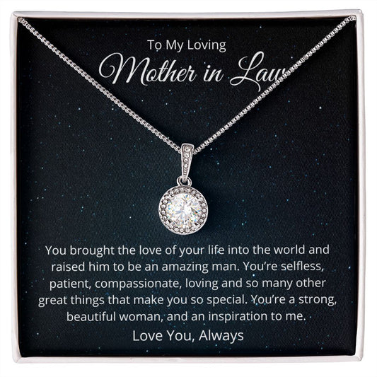 To My Loving Mother in Law - Eternal Hope Necklace