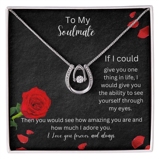 To My Valentine - Soulmate - Lucky In Love Pendant