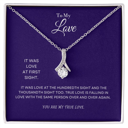 To My Love - At First Sight - Alluring Beauty Necklace