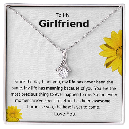 To My Girlfriend - The Best - Alluring Beauty Necklace