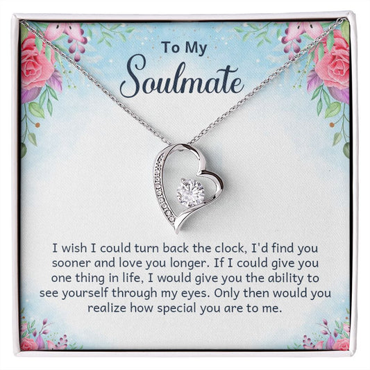 To My Soulmate - Forever Love Necklace