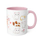 Love You Cats Accent Mugs, 11oz